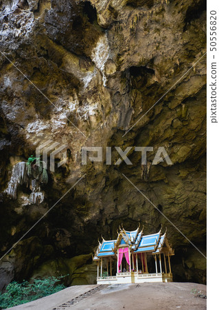 Royal pavilion in Phraya Nakorn cave. 50556820
