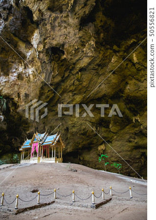 Royal pavilion in Phraya Nakorn cave. 50556821