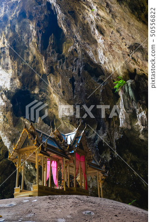 Royal pavilion in Phraya Nakorn cave. 50556822