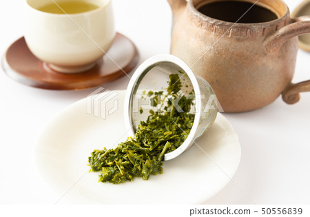茶道茶綠茶日本茶葉再利用茶葉殼 50556839