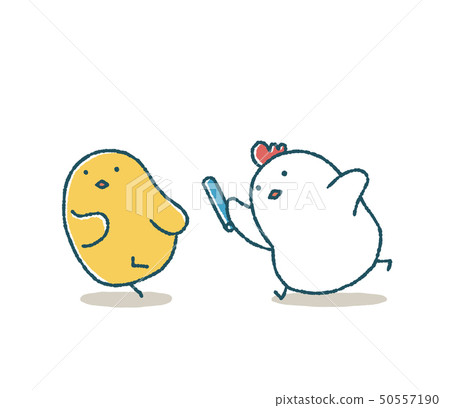 Flappy chicken and chick relay 50557190