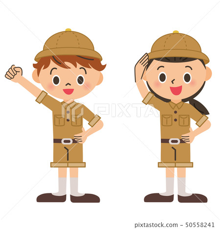 Kids doing boy scout activities Kids doing boy scout activities 50558241