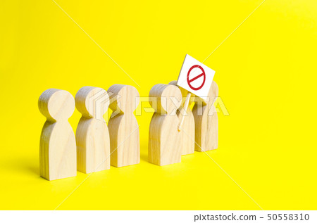 The person's figure comes out of the line  50558310