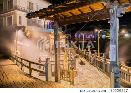 Night view of Yumura Onsen 50559827