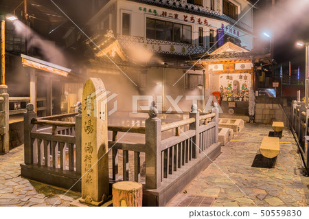 Night view of Yumura Onsen Night view of Yumura Onsen 50559830