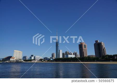 Fukuoka Seaside Momochi Scenery Marizon Fukuoka Seaside Momochi Scenery Marizon 50560875