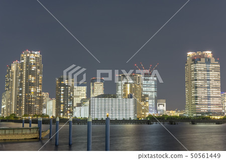 東京丰洲夜景 50561449