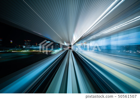 Yurikamome while traveling at night 50561507