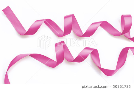 Shiny satin ribbon in sweet valentines pink rose  50561725
