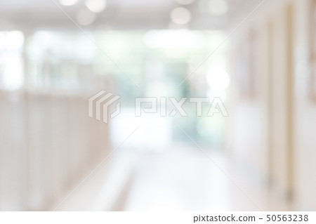 Corridor school or office building blur background 50563238