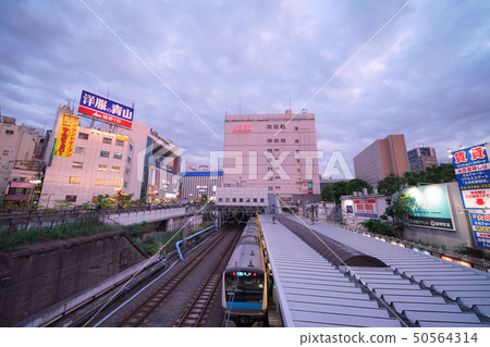 Tokyo cityscape in Japan I like Oimachi Station Tokyo cityscape in Japan I like Oimachi Station 50564314