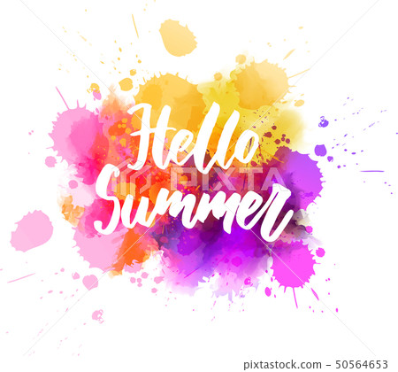 Hello summer abstract background Hello summer abstract background 50564653