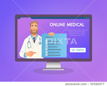 Online medicine concept 50566977