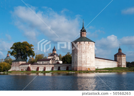 View of Kirillo-Belozersky monastery, Russia 50568263