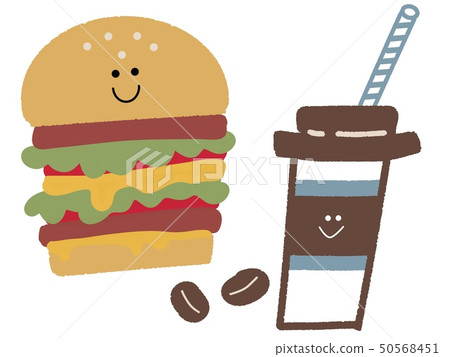 漢堡套裝（帶臉） 50568451