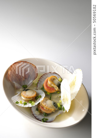 蒸米餅扇貝 蒸米餅扇貝 50569182