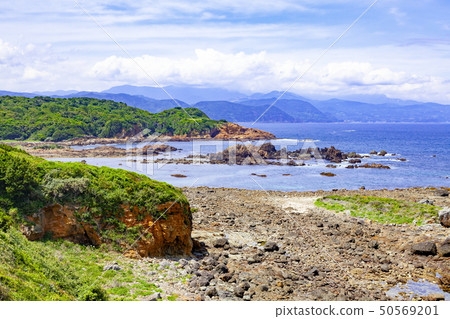 伊豆半島地質公園,靜岡縣下田市的Susaki,從Naegukizaki可以看到Tacamba海岸 伊豆半島地質公園,靜岡縣下田市的Susaki,從Naegukizaki可以看到Tacamba海岸 50569201