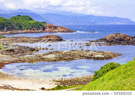 Izu Peninsula Geopark, at Tsuruga coast area from Tsurugizaki, in Shimoda City, Shizuoka Prefecture Izu Peninsula Geopark, at Tsuruga coast area from Tsurugizaki, in Shimoda City, Shizuoka Prefecture 50569205