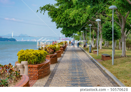 Seaside park at Gulangyu Island 50570628