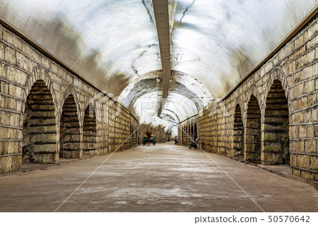 Foot tunnel in Gulangyu Island 50570642