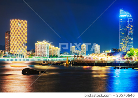 Xiamen city skyline buildings Xiamen city skyline buildings 50570646