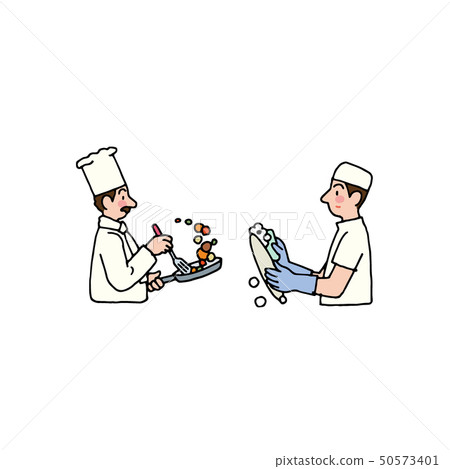 Chef and disciple 50573401