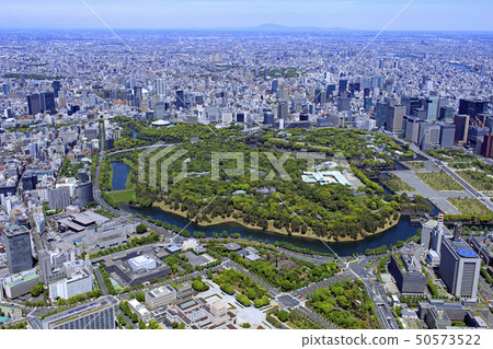 A view of the fresh green imperial palace / government district A view of the fresh green imperial palace / government district 50573522