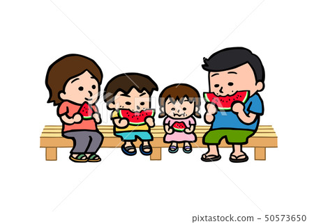 吃西瓜的家庭 50573650