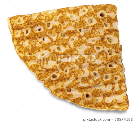 the pancake isolated on white background. 50574198