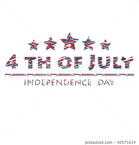 White independence day background 50575814