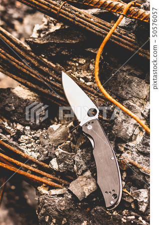 Knife for city carrying. Knife with a hole. 50576057