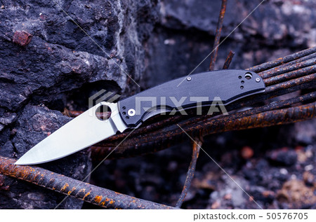 The knife of the rescuer. The knife of rescue work 50576705