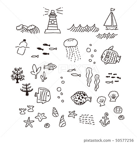 海的例證 海的例證 50577256
