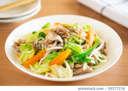 Fried vegetables Fried vegetables 50577258