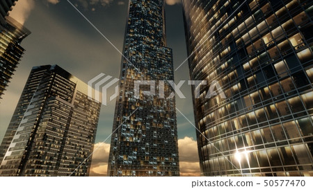 Skyscrapers or Modern Buildings in the City Skyscrapers or Modern Buildings in the City 50577470