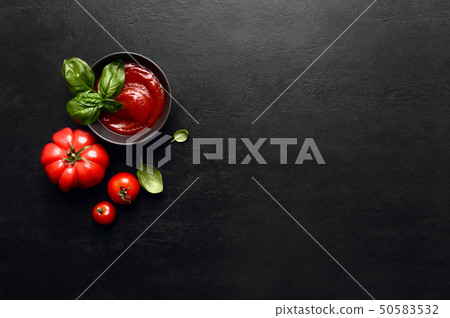 Tomato sauce or ketchup concept 50583532
