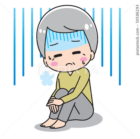 抑鬱症的老人 抑鬱症的老人 50586293