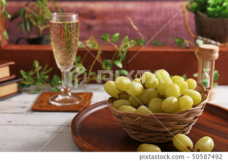 Fresh fruit and wine Fresh fruit and wine 50587492