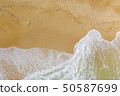 Atlantic ocean sandy beach with turquoise ocean an Atlantic ocean sandy beach with turquoise ocean an 50587699