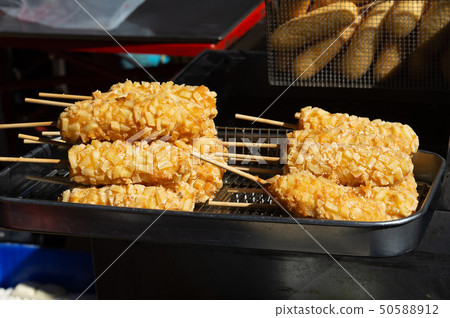 Barbecue on Street food ,Taipei ,Taiwan Barbecue on Street food ,Taipei ,Taiwan 50588912