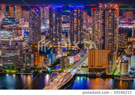 從Caretta汐留的夜景 從Caretta汐留的夜景 50590255