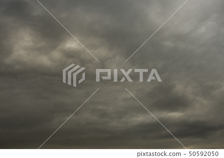 Rain cloud image Rain evening sun Guerrilla heavy rain 50592050