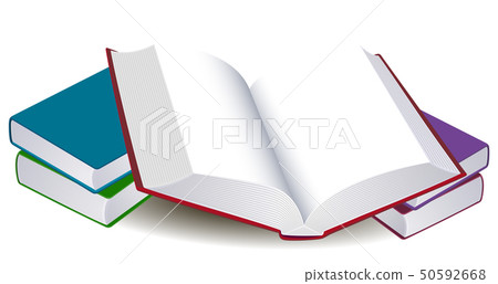 Illustration of an open book Illustration of an open book 50592668