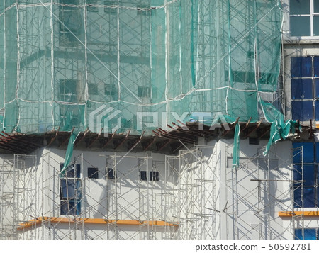 Catch platform and safety netting Catch platform and safety netting 50592781