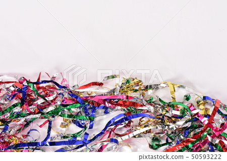 Cracker contents and white background 50593222