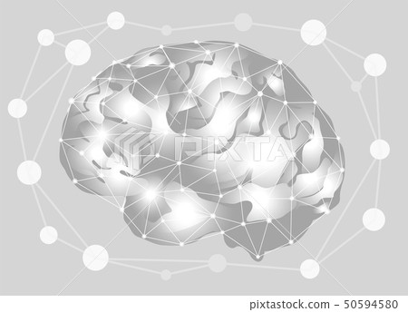 Artificial brain graphics Artificial brain graphics 50594580