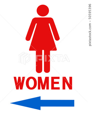 信息女性標記左 信息女性標記左 50595396