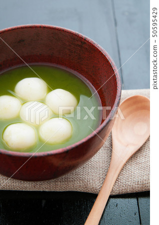 抹茶的白豆果凍 抹茶的白豆果凍 50595429