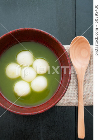 抹茶的白豆果凍 抹茶的白豆果凍 50595430