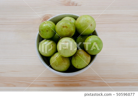 Milk Jujube from Thailand on wooden background Milk Jujube from Thailand on wooden background 50596877
